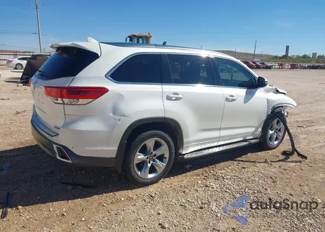 2017 Toyota Highlander Limited из США, поврежденный, VIN 5TDYZRFH3HS209459